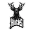 Tri State Bucks logo featuring a fierce buck with antlers for West Michigan Ironmen.