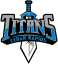 West Michigan Ironmen team logo with sword and Titan text.