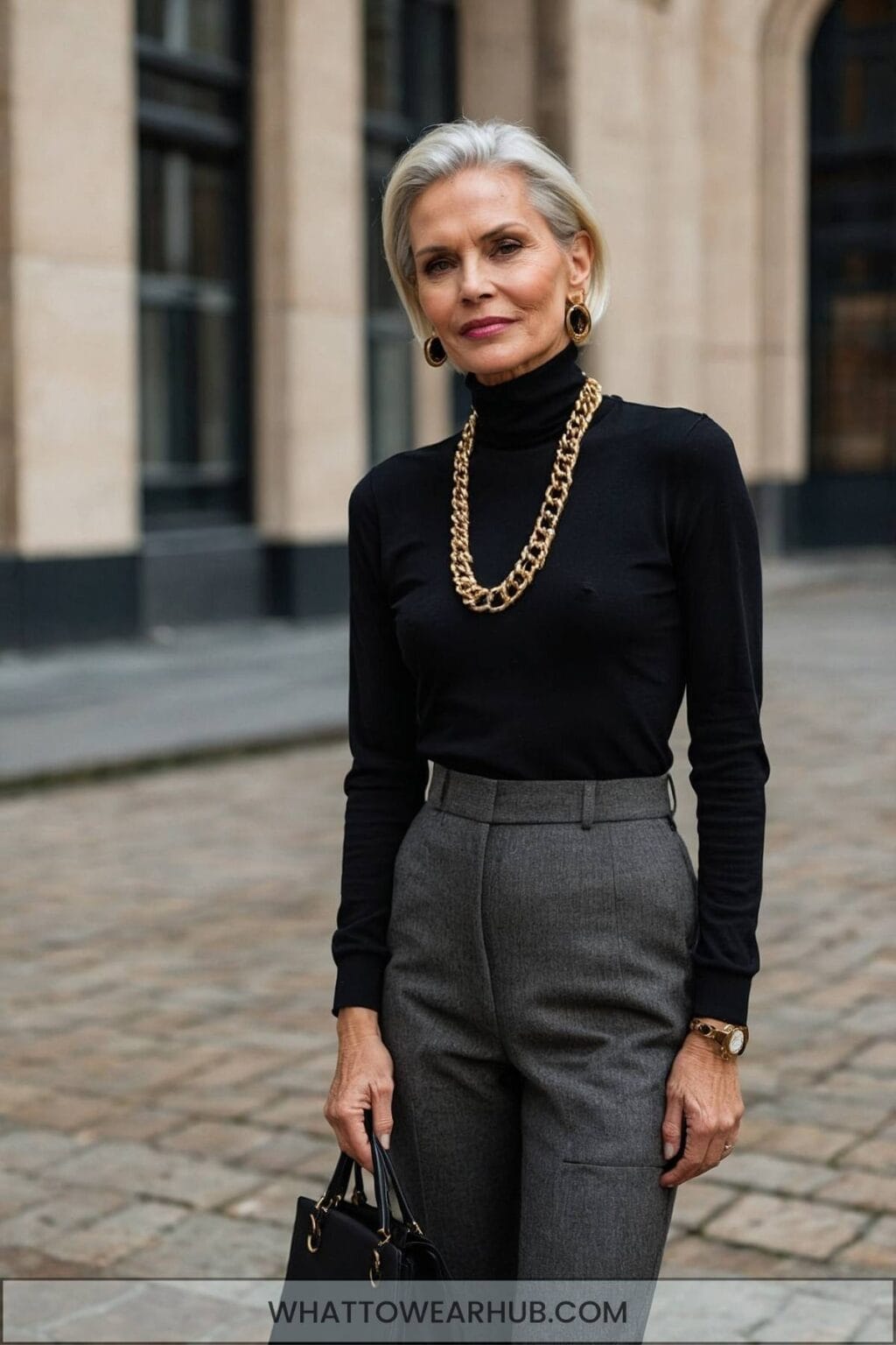 10 Fabulous Black Outfits For Women Over 50: Age-Defying Style