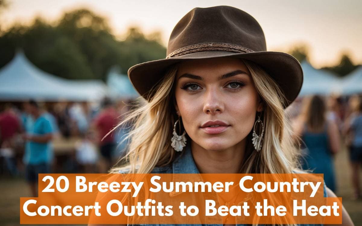 20 Breezy Summer Country Concert Outfits To Beat The Heat