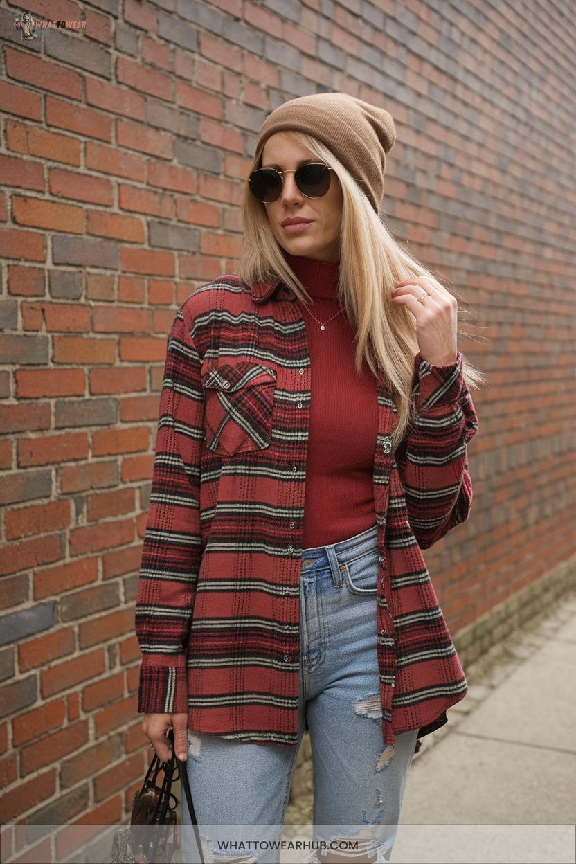 15 Retro Red Outfit Ideas From The 90s