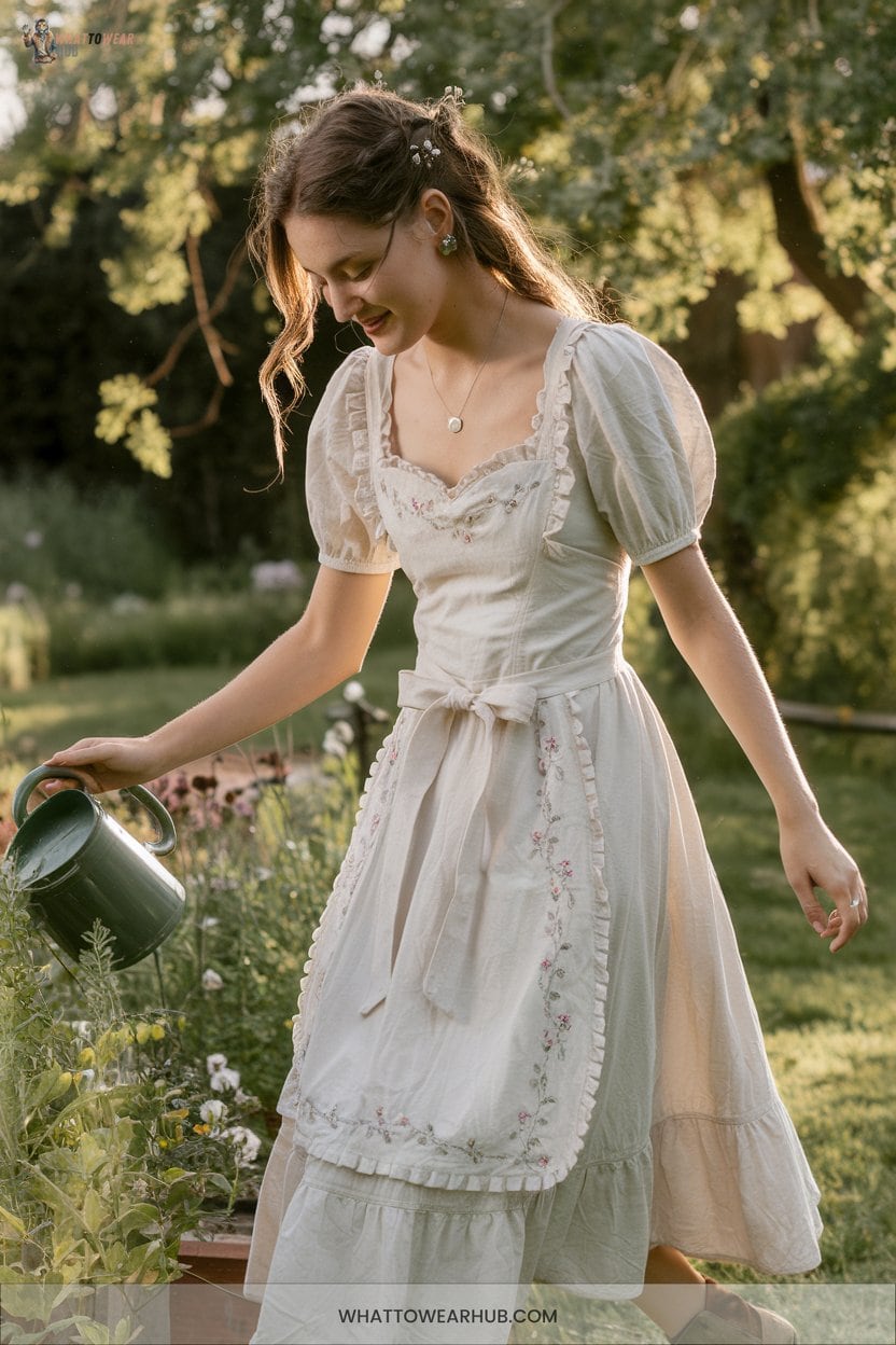 12 Cottage Core Outfit Ideas For Rustic Charm And Whimsy