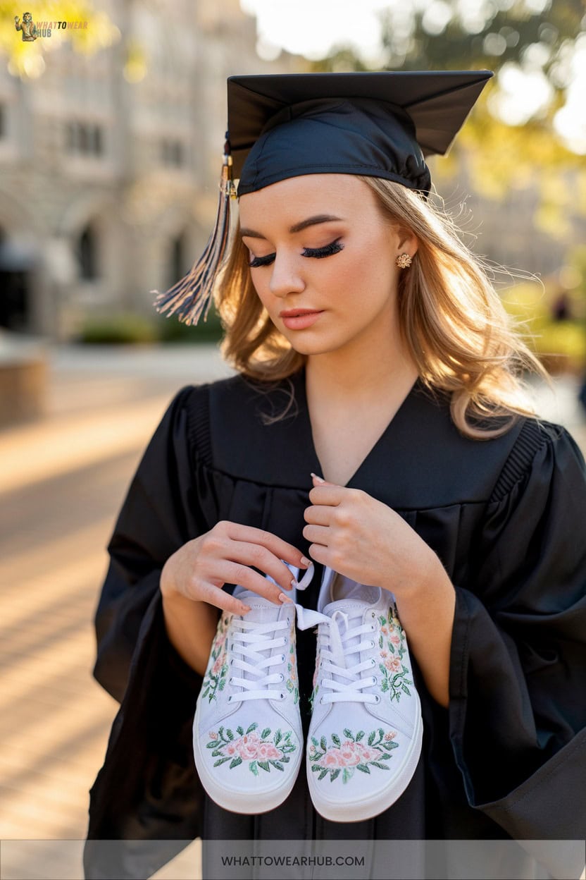 23 Graduation Outfit Ideas With Sneakers (Comfy & Chic)