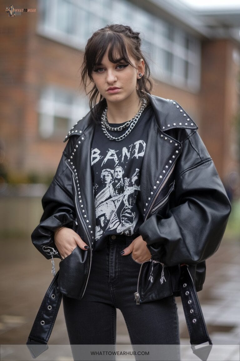 17 Edgy Outfit Ideas For School Emo Aesthetic