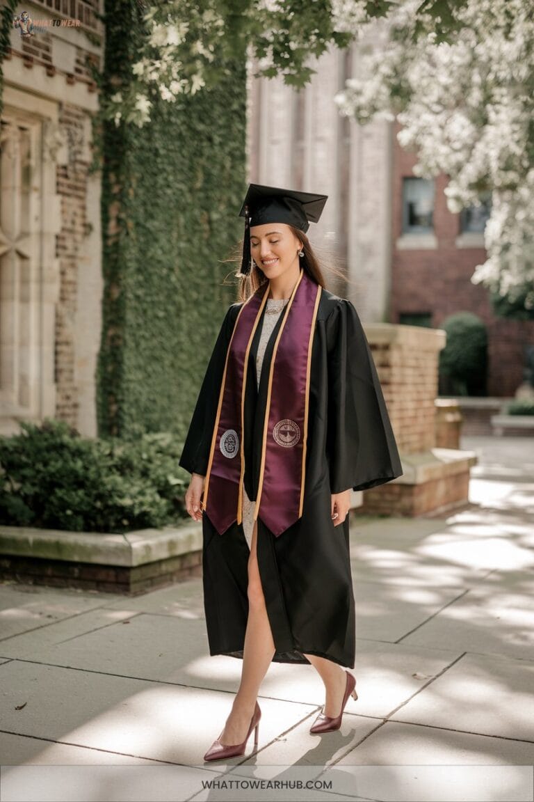 23 Sophisticated Graduation Gown Outfit Ideas For Formal Ceremonies