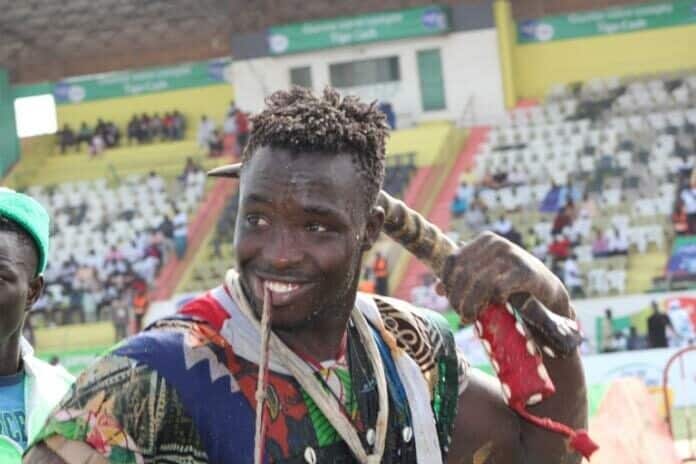 Siteu, lutteur sénégalais phénomène de Lansar