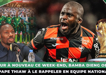 Buteur à nouveau ce week-end, Bamba Dieng oblige t’il Pape Thiaw à le rappeler en Equipe Nationale ? - wiwsport