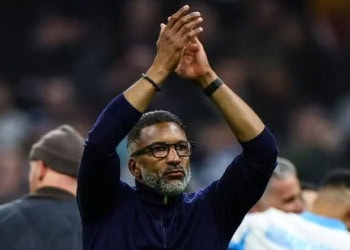 Ligue 1 - Habib Beye soulagé après la victoire contre l’OL : "Le scénario final est magnifique, à l’image de ce que peut offrir l’Olympique de Marseille" - wiwsport