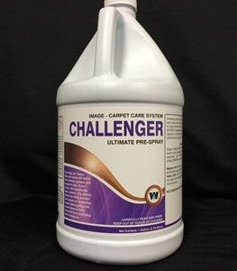 Challenger Carpet Pre-Spray bottle for carpet cleaning.