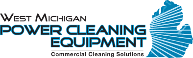 Power cleaning equipment logo for West Michigan Power Cleaning Equipment.