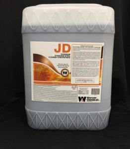 JD Aluminum Stainless Steel Cleaner Concentrate for industrial cleaning.