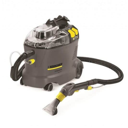 High-performance carpet cleaning machine for commercial use.