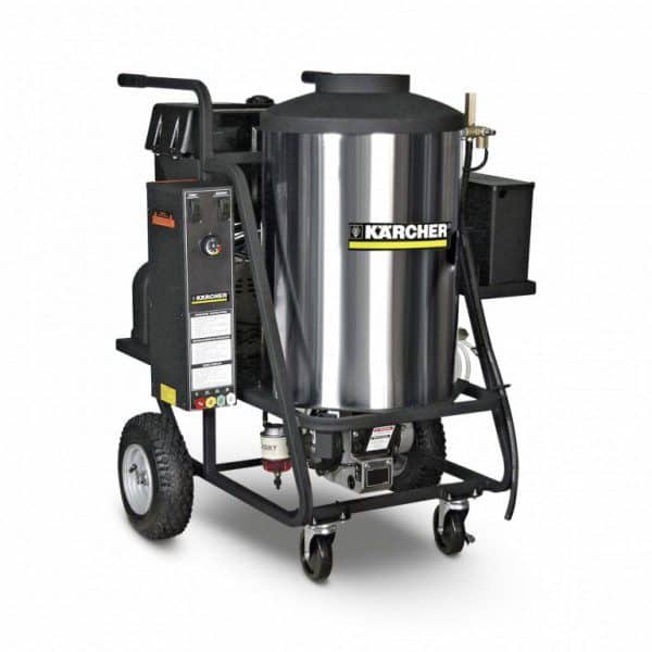 Karcher industrial pressure washer for cleaning and maintenance.