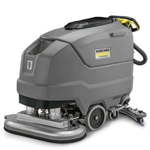 Karcher professional walk-behind floor scrubber for industrial cleaning.