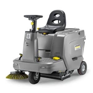 Kärcher walk-behind floor scrubber for commercial cleaning.