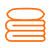 bedding icon orange