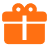 packaging icon orange