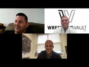 Wrestling Vault Coaches Corner episode featuring Darrick Snyder and guests.