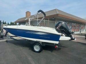 Boat for sale at ASFB Marine, ideal for recreational boating and water adventures.