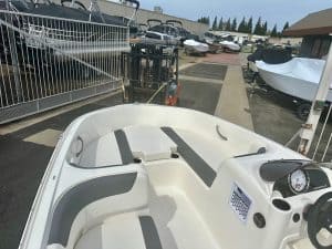 Opti boat at ASFB Marine for sale or service.