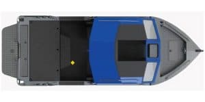 High-quality image of the Thunder Jet Skeena Classic Jet 21 boat for 2026.