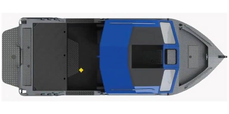 High-quality image of the Thunder Jet Skeena Classic Jet 21 boat for 2026.