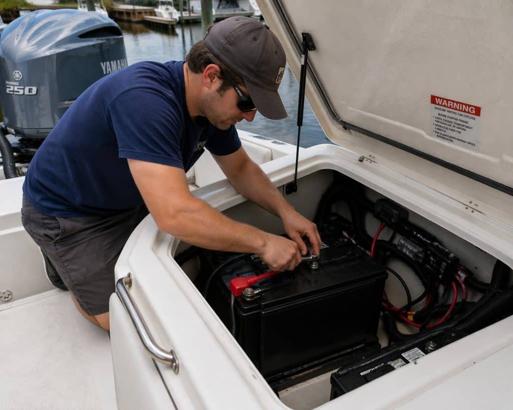 Battery replacement for boats and yachts to ensure reliable power and safety. Expert service for mar.
