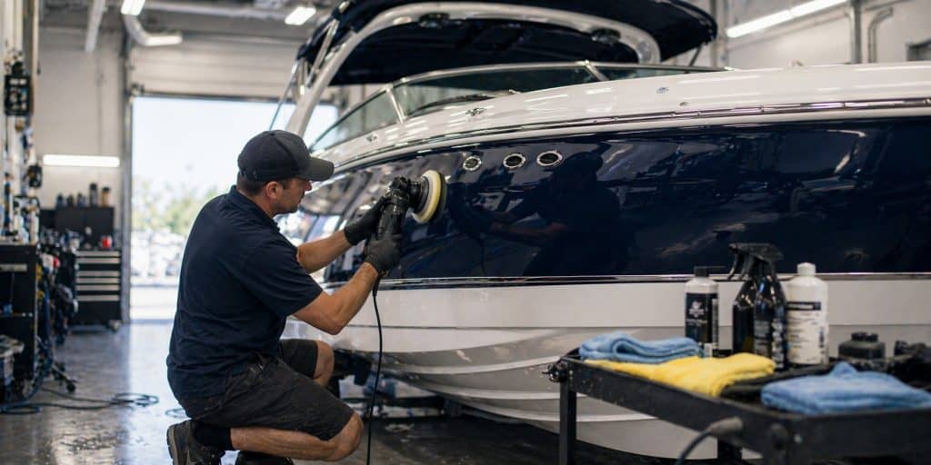 Expert boat detailing and restoration for a pristine, like-new finish.