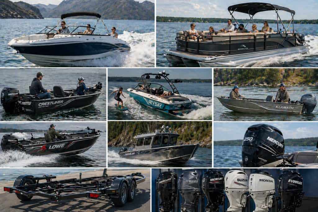 High-quality boats and outboard motors for boating enthusiasts.