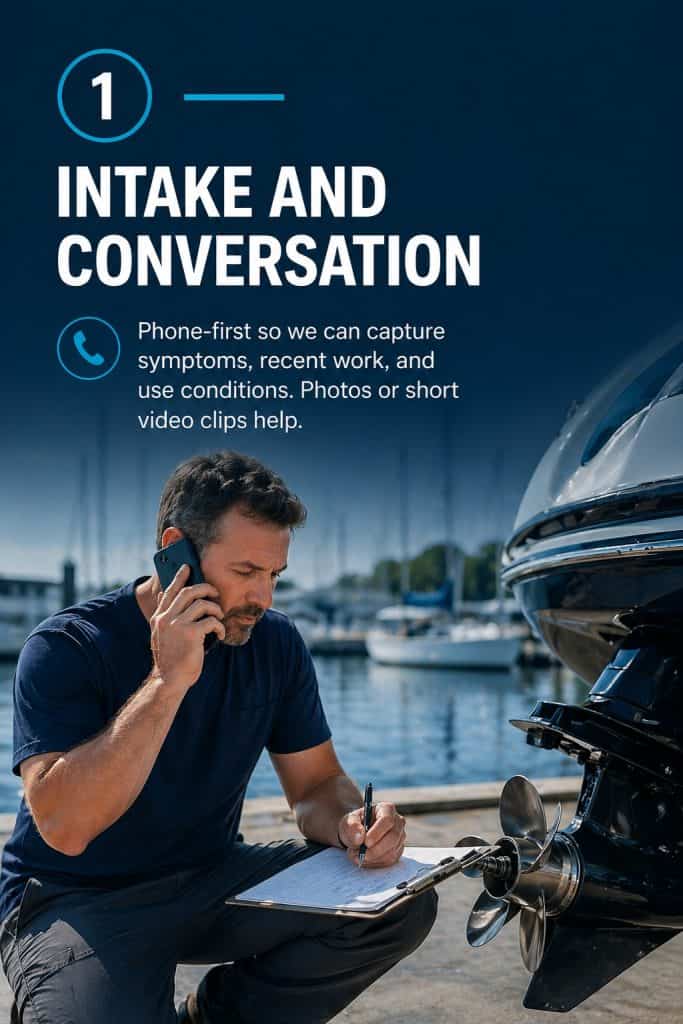 Outdrive & Lower Unit Service for boats at ASFB Marine.