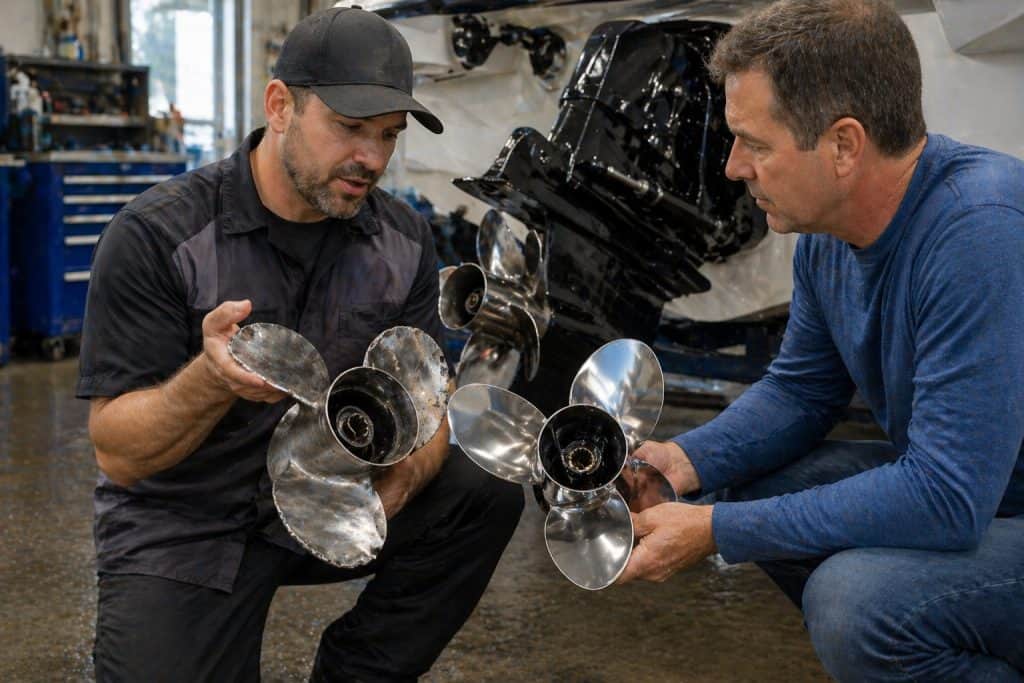 High-quality outdrive and lower unit repair for optimal boat performance.