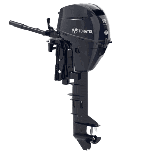 Outboard motor Tohatsu 9.8 HP MFS9.8CEFTUL for boats.
