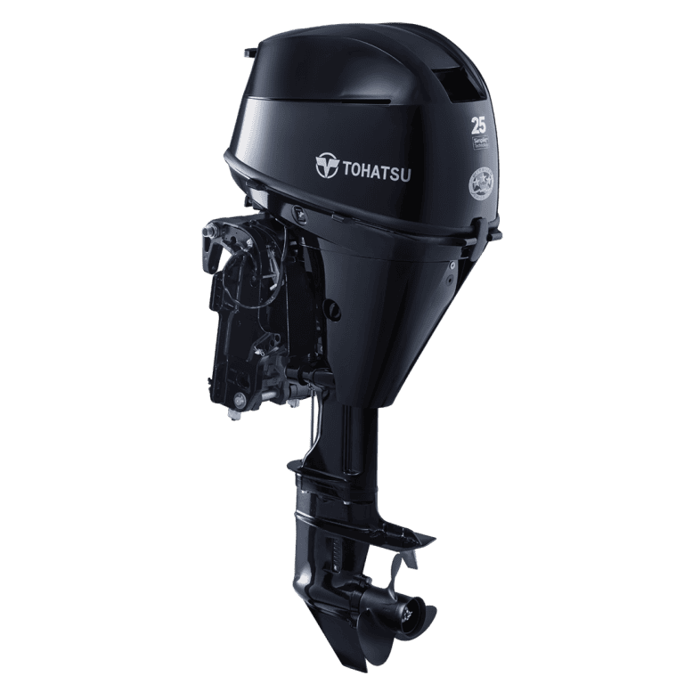 Tohatsu MFS30DETL remote outboard motor for boats, high performance marine engine.
