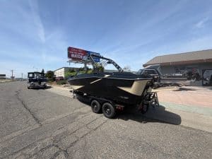 Premium 2026 HeyDay H 22 Surf Boat for sale at ASFB Marine. Perfect for surfing, watersports, and fa.