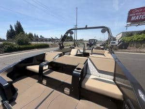 Luxury 2026 HeyDay H 22 Surf Boat for optimal water sports performance.