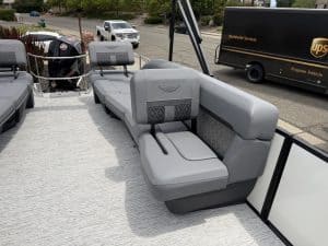 Comfortable and stylish boat seating with plush cushions and durable materials for optimal marine ex.