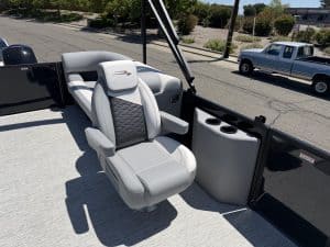High-quality boat captain seat for optimal comfort and style.