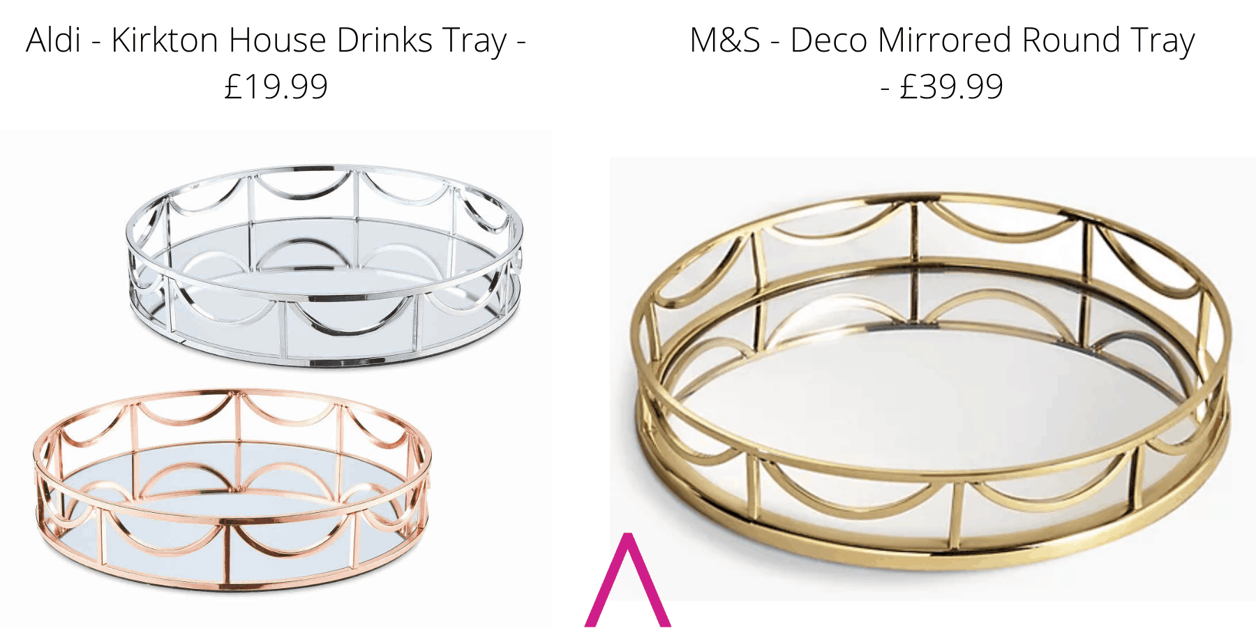 Aldi M&S Drinks Tray Comparison