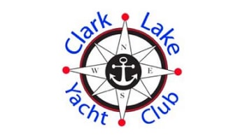Logo of Cascades Manor Yacht Club with compass and anchor design.