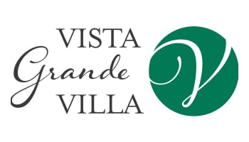 Elegant Vista Grande Villa exterior at Cascades Manor, showcasing luxury accommodations.