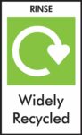 RInse and recycle logo