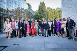 The Belgian Royal Family during the 70th Anniversary event of Queen Paola