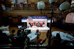 Overview of the room during the The Economist Digital Openness in Europe conference