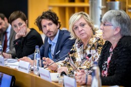 Hilde Vautmans, Member of the European Parliament, during the MCE Conference at the EU Parliament