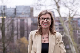 Portrait of Birgitta Bechtold at Leopold Park, Brussels