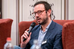 Jean Baptiste Chavialle, Uber, speaking during the discussion panel at the GC Summit Belgium 2020