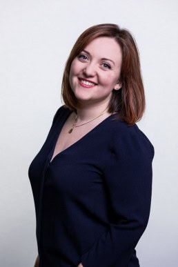 Corporate portrait of Federica Toscano for Missing Children Europe in Brussels