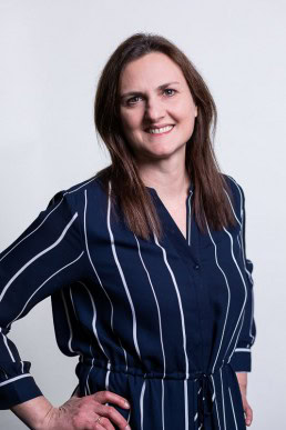 Corporate portrait of Hilde Demarré for Missing Children Europe in Brussels