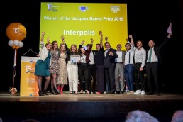 Family picture all winners during the 2019 Excellence in Road Safety Awards in Brussels