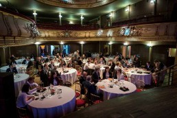 Vaudeville Theatre inside with guests during the 2019 Excellence in Road Safety Awards in Brussels